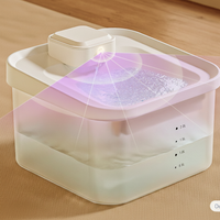 Motion Sensor Cat Water Fountain for Indoor Pet Use