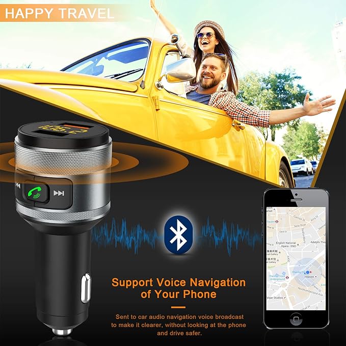 MP3 Music Player FM Transmitter For Car Stereo