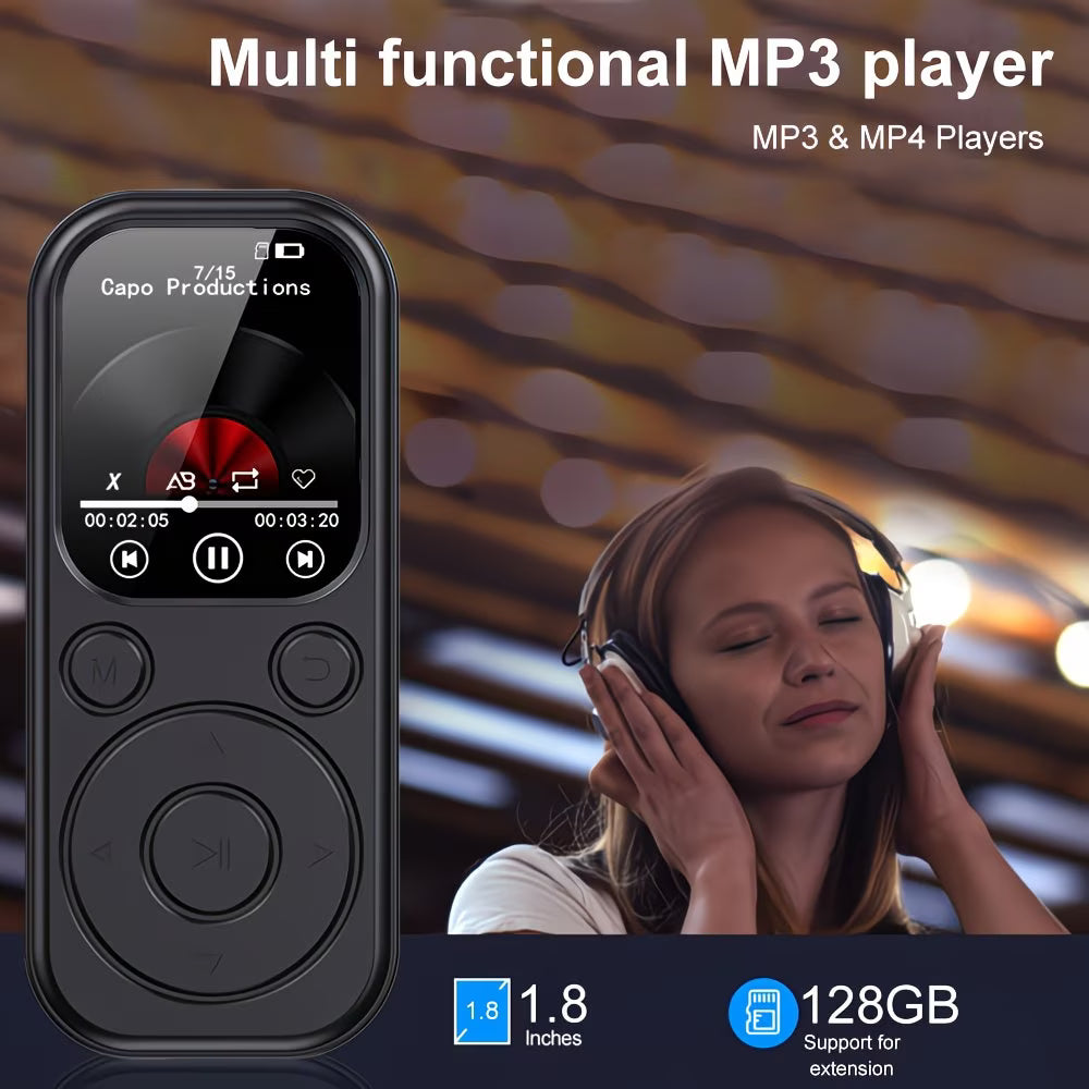 MP3 player with e-book reading and picture viewing support