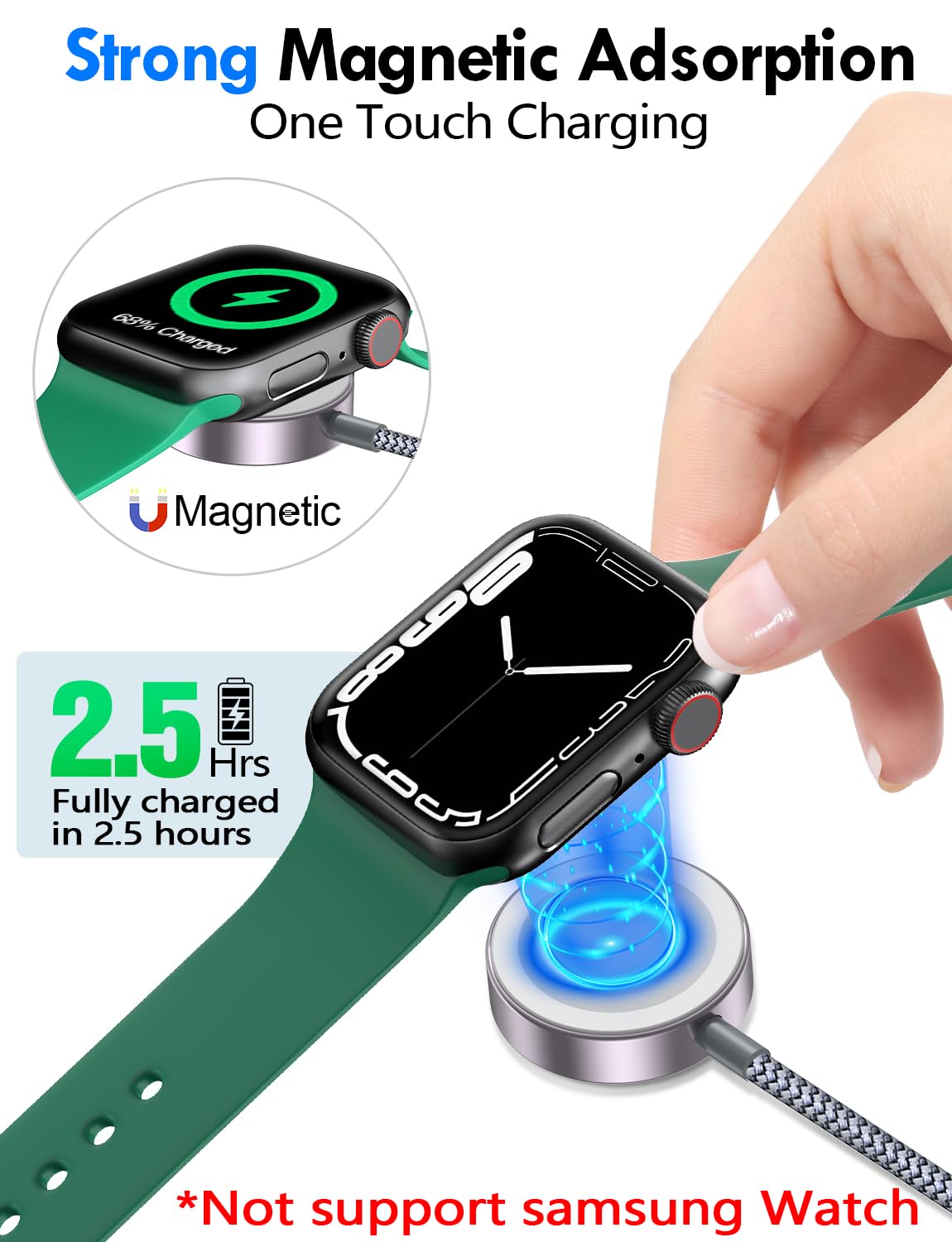 3-in-1 multi charging cable with USB, Type-C, and Lightning connectors for phones, earbuds, and gaming devices