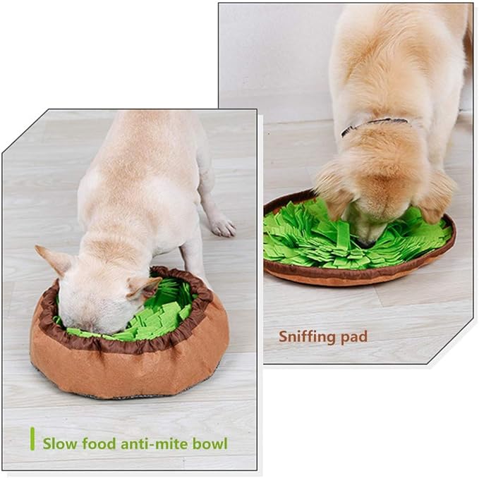 Multi-colour pet activity mat for dogs and cats