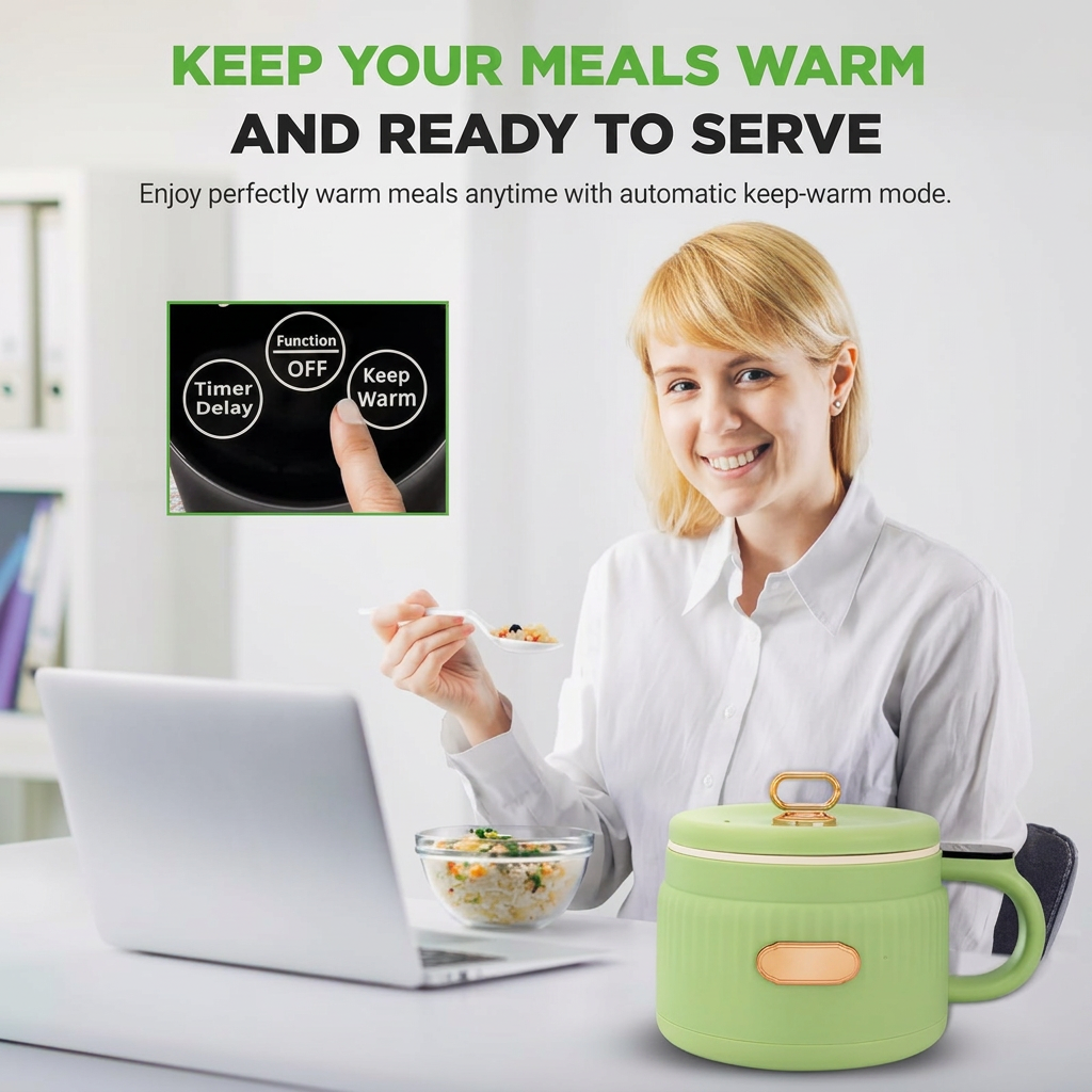 Multi-function electric rice cooker for rice soup and stew