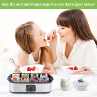 Multi-function electric yogurt maker for dessert preparation