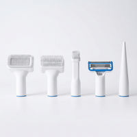 Multi-functional pet grooming device with clipper and vacuum functions