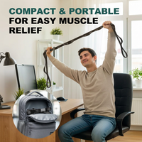 Multi loop exercise strap for controlled stretching and mobility training
