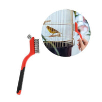 Multi Size Bird Cage Cleaning Brushes for Indoor Bird Accessories