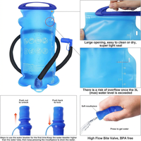 Multipurpose hydration backpack for camping travel climbing and active outdoor lifestyles