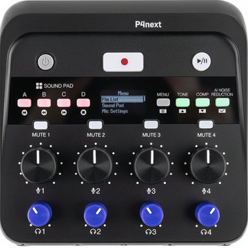 Multitrack Audio Voice Capture Device For Podcasters And Content Creators