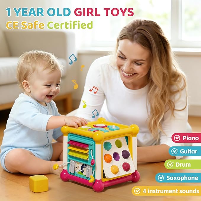 Music Busy Board for Babies with Fun Sounds