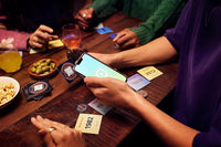 Music party card game set with song guessing cards for family game nights and group entertainment