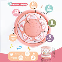 Music toy for babies over 3 months old with sensory play