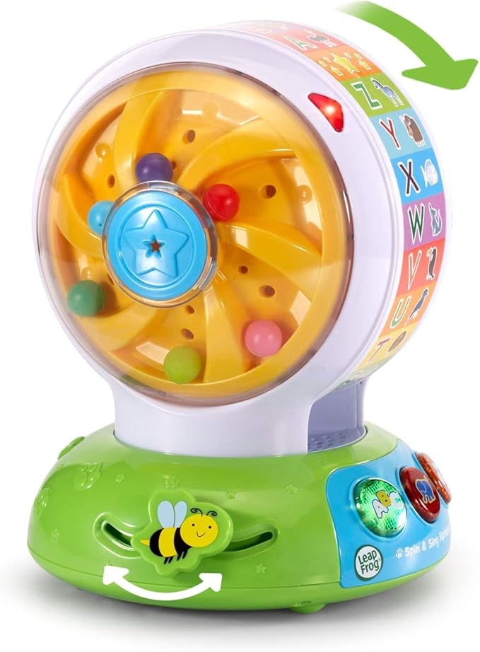 Musical ABC toy for toddlers learning alphabet and sounds