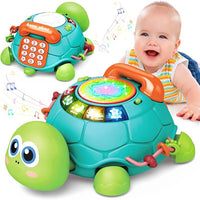 Musical Baby Turtle Toy With Light And Sound Effects