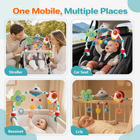 Musical Car Seat Toy For Baby Stroller And Bassinet