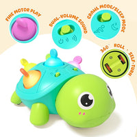 Musical crawling toy for baby boys and girls early learning