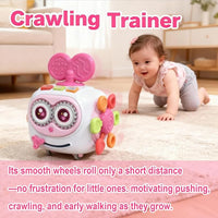 Musical activity cube for toddlers aged one year and above