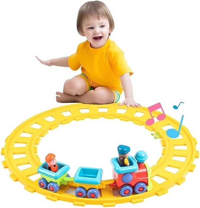 Musical Electric Toy Train Set For Kids