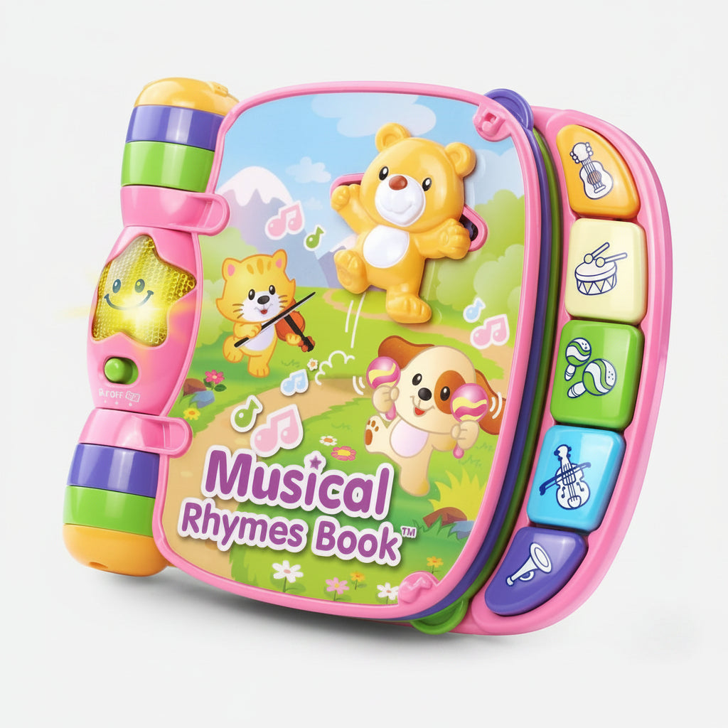 Musical rhymes book for kids with interactive nursery songs and sounds