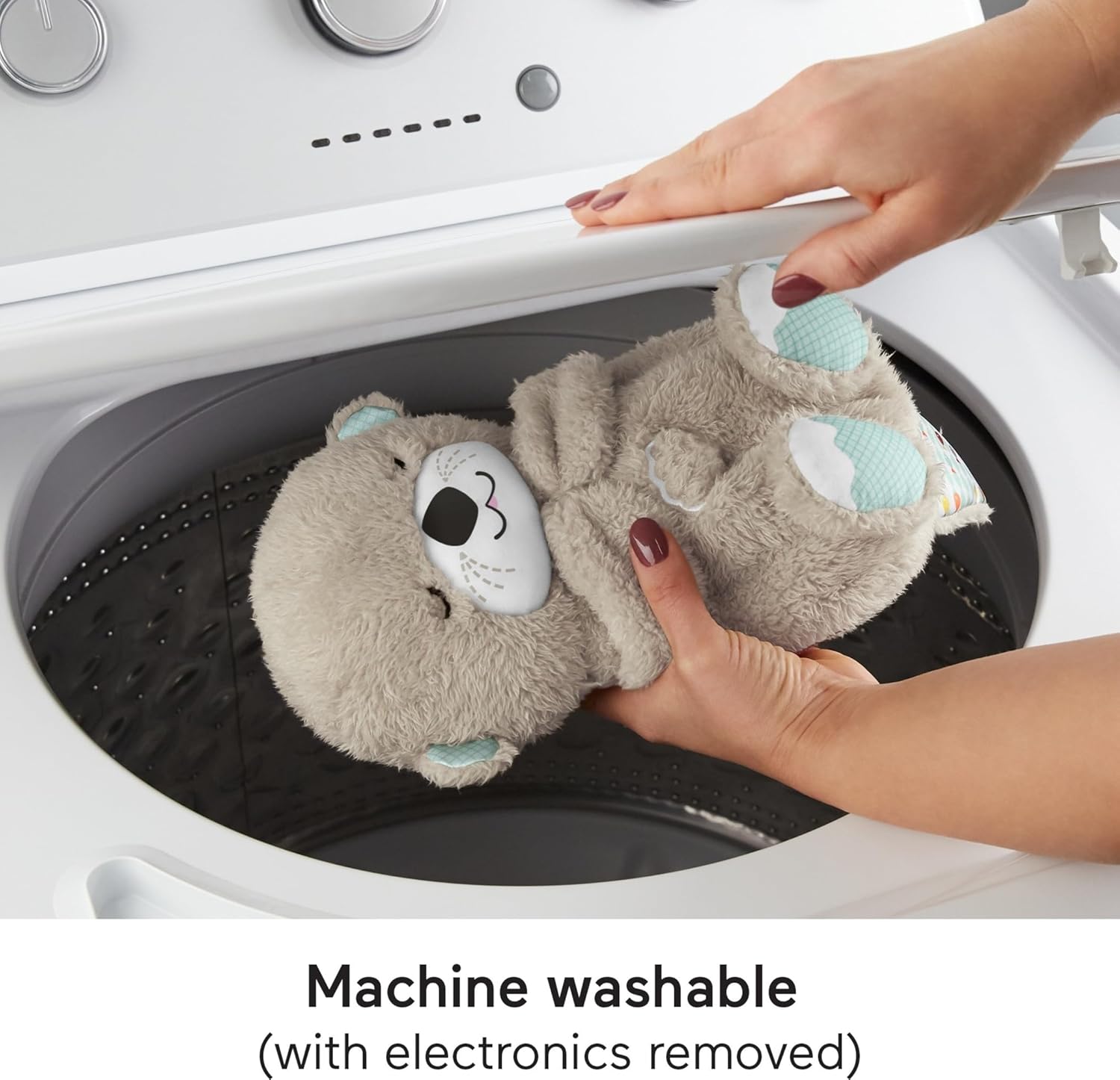 Newborn Soothing Plush Toy with White Noise and Breathing Effect