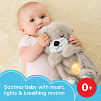 Newborn Soothing Plush Toy with White Noise and Breathing Effect