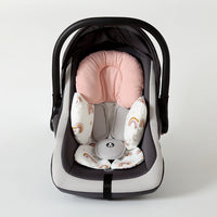 Newborn and toddler soft seat cushion for stroller and high chair