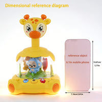 Infant musical toy with lights for early learning and sensory play
