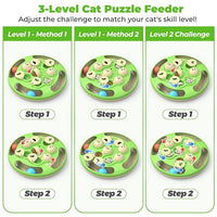 Non Slip Cat Activity Toy with Stable Base