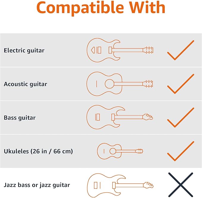 Non-slip padded support arms of guitar stand to prevent scratching and ensure secure hold