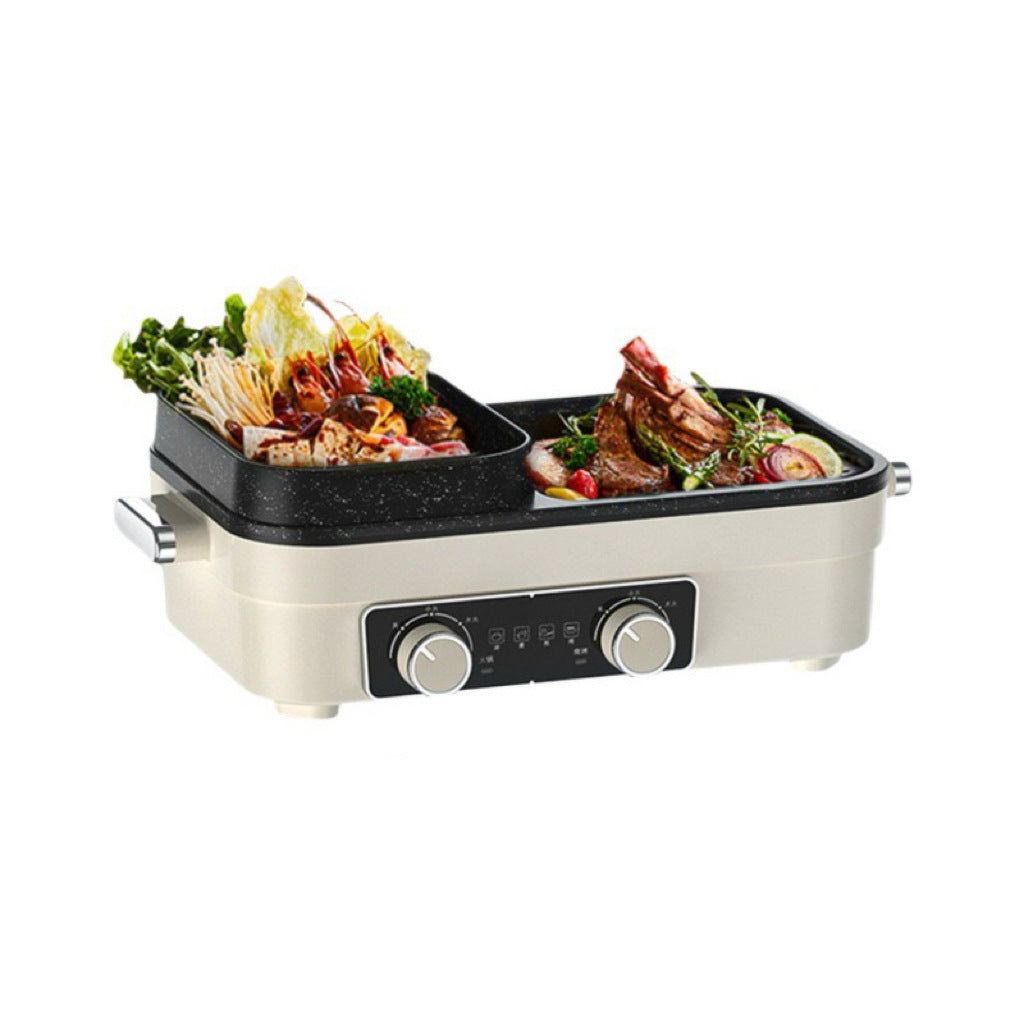 Non-stick electric hot pot for everyday meal preparation