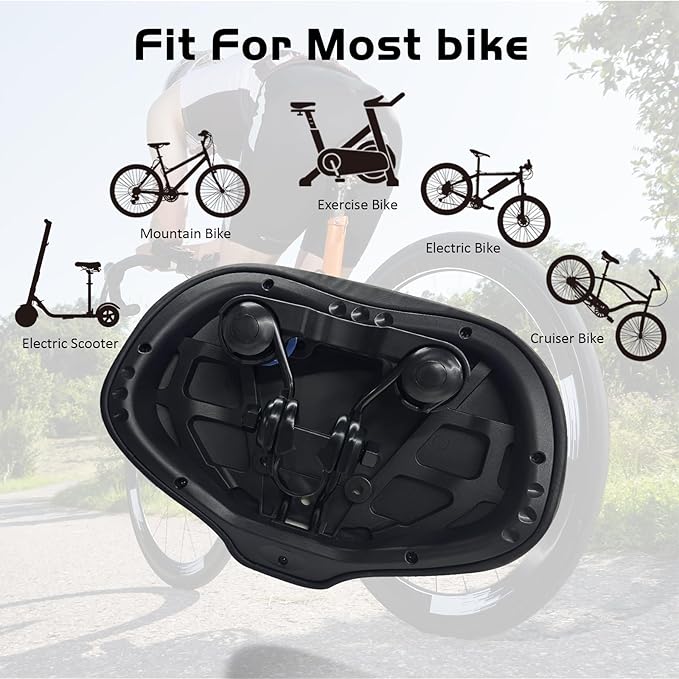 Noseless Bike Seat Cushion for Peloton Bikes – Extra Comfort and Padding for a Smoother Ride