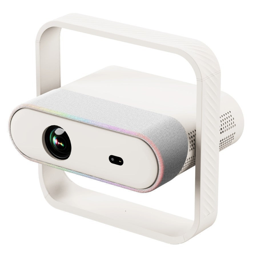 NSL03 1080P home projector with adjustable gimbal stand