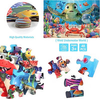 Ocean Animal Puzzle For Kids Learning Play