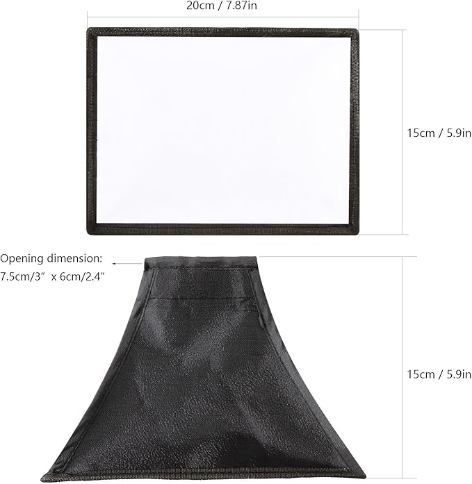 8 inch octagon softbox for camera flash diffuser