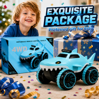 Off-road RC toy car with 4WD design