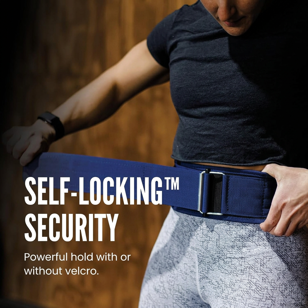 Olympic lifting belt for functional fitness and strength exercises