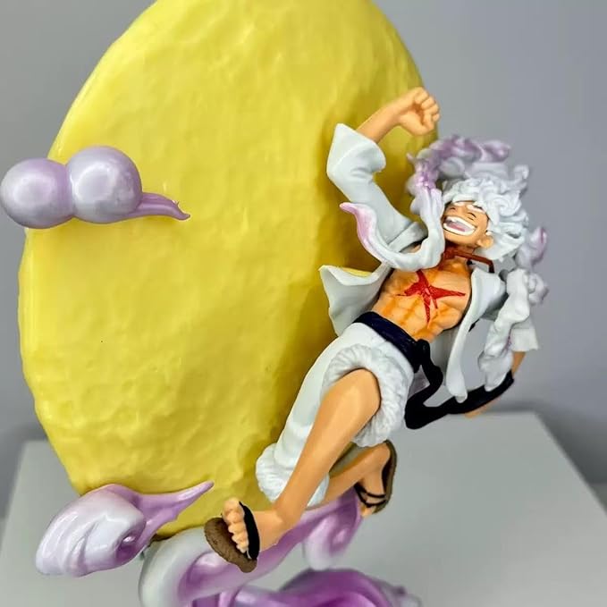 One Piece Nika Form figure, light-up version, ideal for collectors