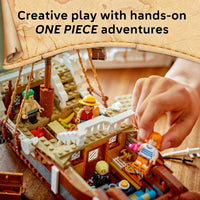 One Piece toy figures set with Straw Hat crew for imaginative adventures