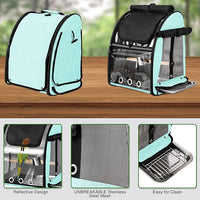 portable bird carrier suitable for outdoor travel and vet visits