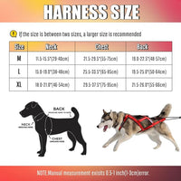 Outdoor dog pulling harness for sledding and active activities