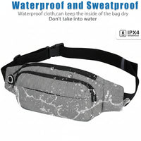 Outdoor fanny pack for walking, dog walking, and daily outings