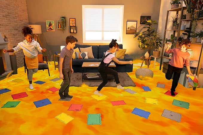 Indoor and outdoor The Floor is Lava game