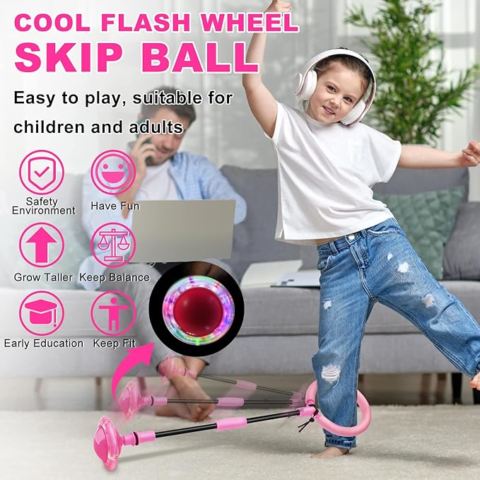 Outdoor skip ball toy for kids fun