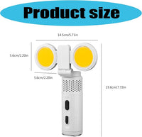 Outdoor solar lantern for portable illumination