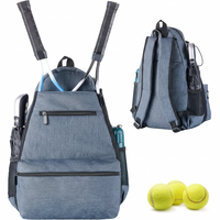 Outdoors Tennis Backpack for 2-3 Rackets with Adjustable Straps