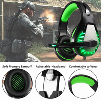 Over-ear gaming headset shown from side angle