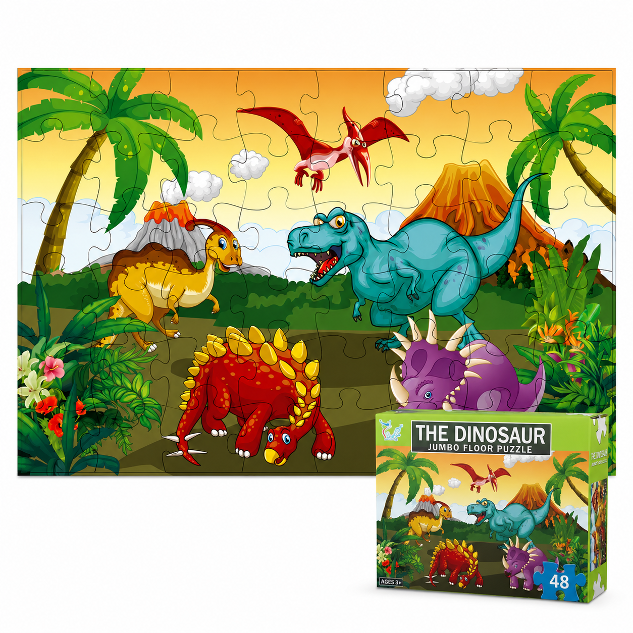 Oversized Jigsaw Puzzle For Kids Learning Play