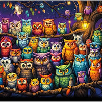 Owl Family Puzzle – 500 Pieces, Educational Toy for Toddlers and Kids Ages 3-6