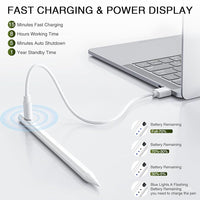  stylus pen with palm rejection writing on tablet screen
