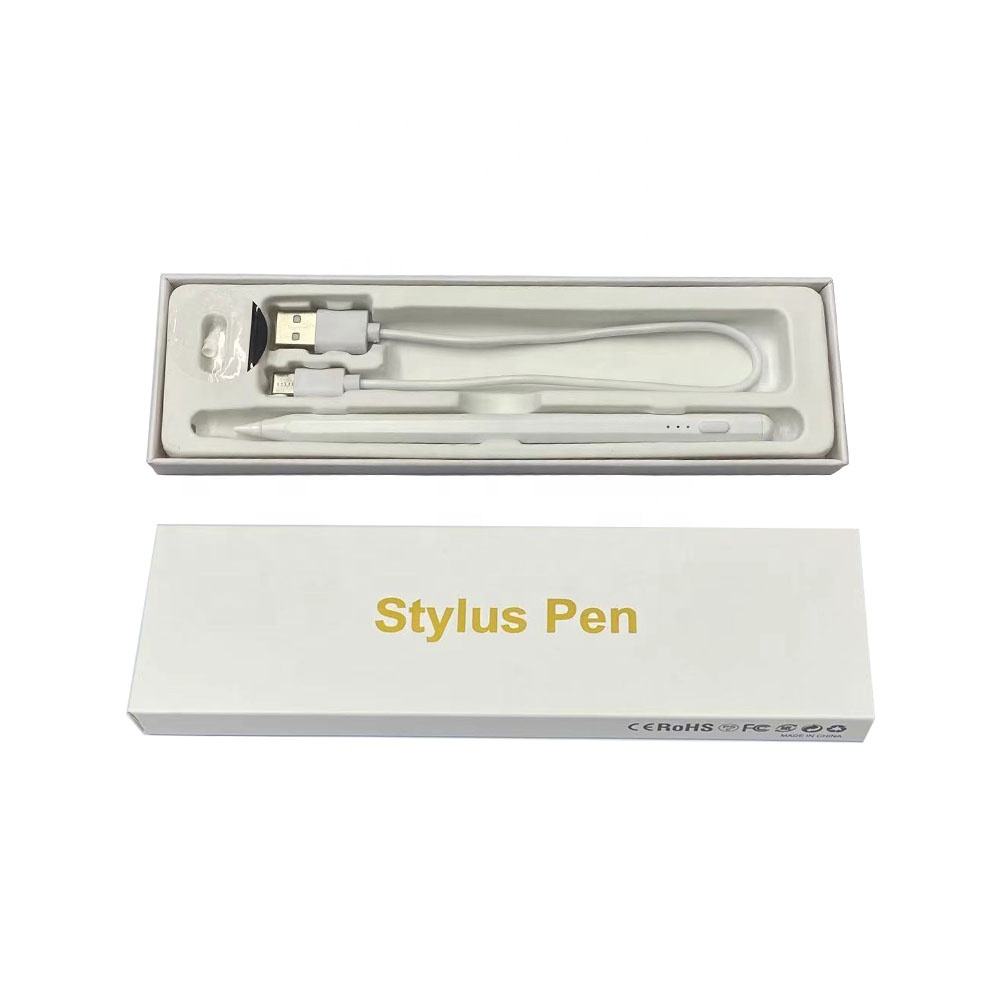 Touchscreen pencil with palm rejection support for compatible tablet screens