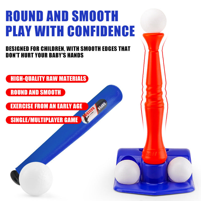 Parent child baseball training toy interactive